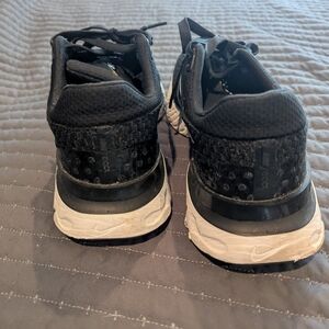 Black and White Athletic Shoes